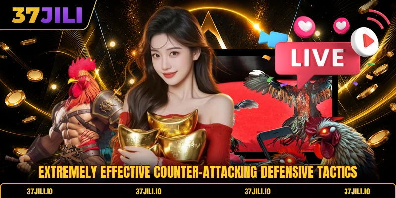 Extremely effective counter-attacking defensive tactics
