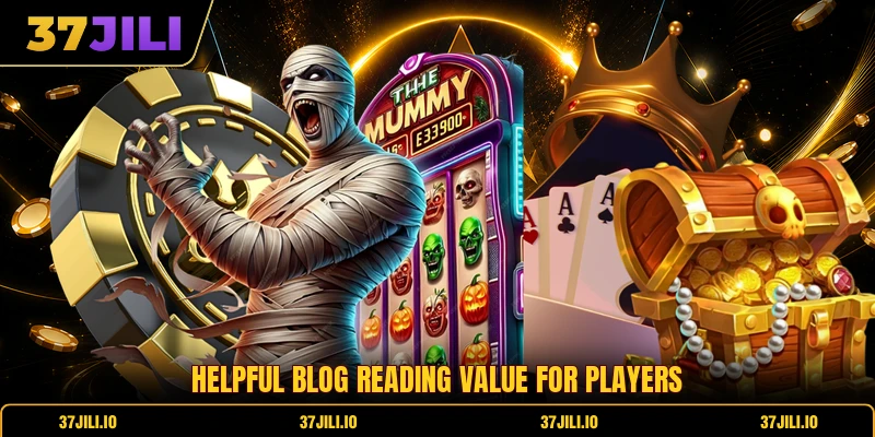 Helpful blog reading value for players