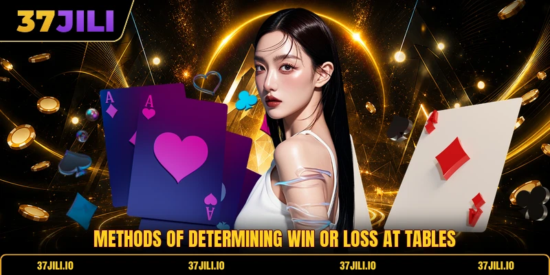 Methods of determining win or loss at tables