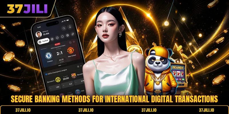 Secure banking methods for international digital transactions