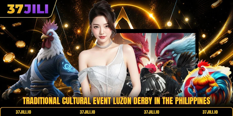 Traditional cultural event Luzon derby in the Philippines